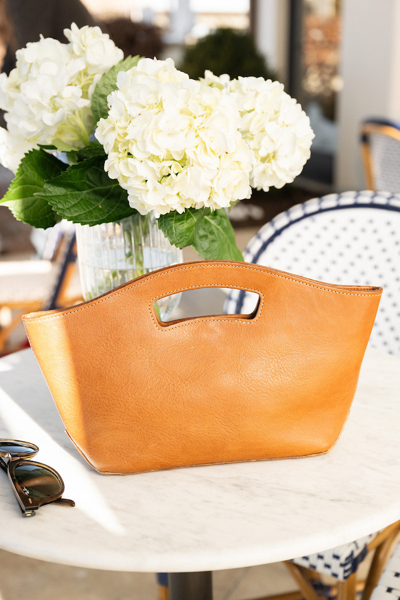 Welden Leather Clutch | Moore & Giles
